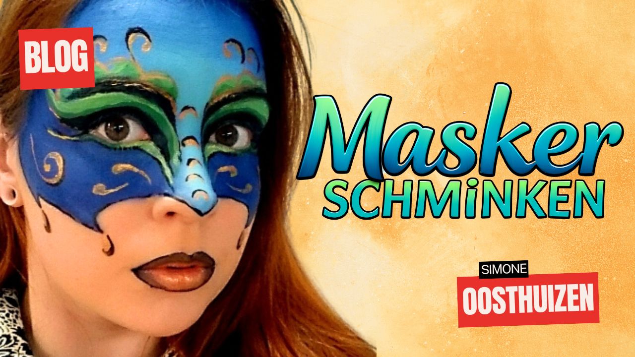Stap voor Stap: Blauw Masker Schminken