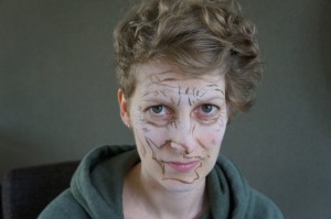 Stap voor Stap Schminkvoorbeeld The Zombie Look