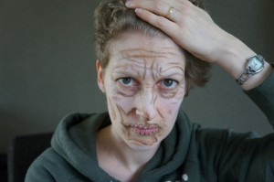 Stap voor Stap Schminkvoorbeeld The Zombie Look