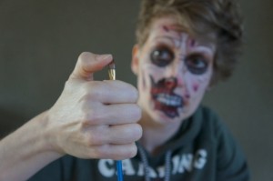 Stap voor Stap Schminkvoorbeeld The Zombie Look