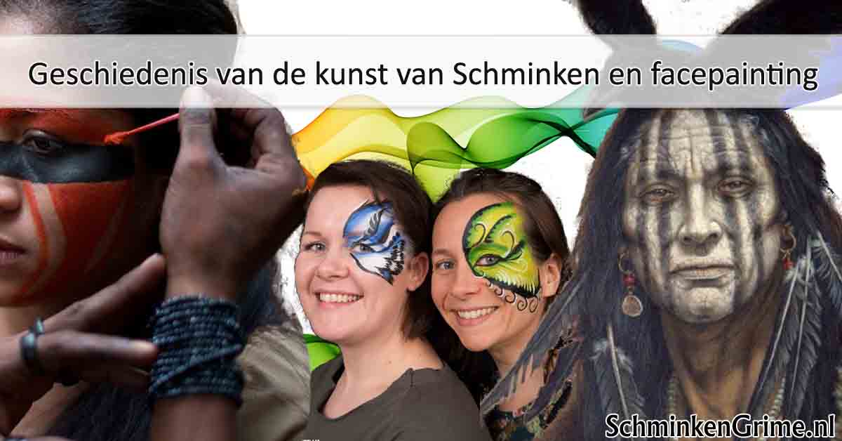 Wonderlijk SchminkenGrime.nl | Geschiedenis van de kunst van Schminken en TT-97