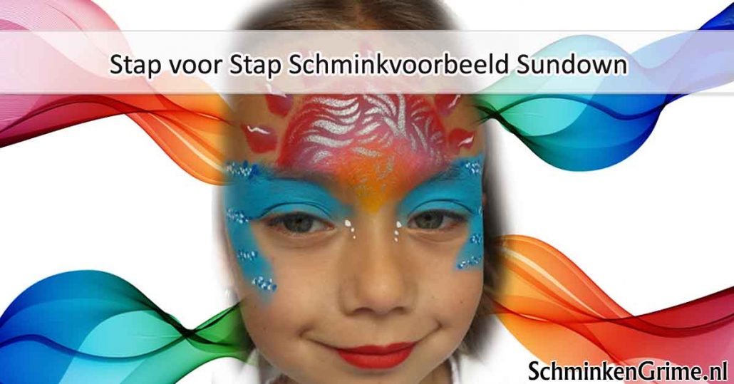 Stap voor Stap Schminkvoorbeeld Sundown