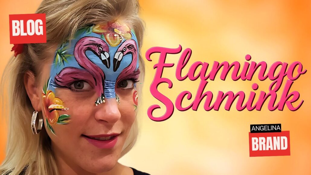 Flamingo Schmink: Stap voor Stap een Kleurrijk Schmink Voorbeeld