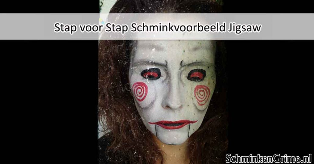 Stap voor Stap Schminkvoorbeeld Jigsaw