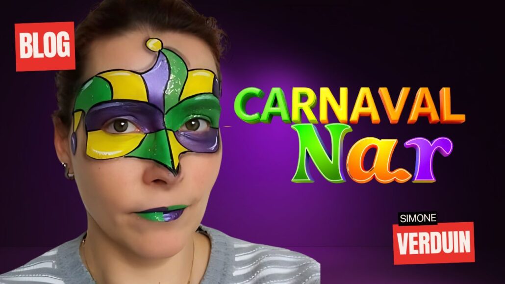 Carnaval Schmink Voorbeeld: Zo Schmink je een Nar