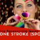 Free Online Facepainting lesson 10 Easy one stroke (sponge)