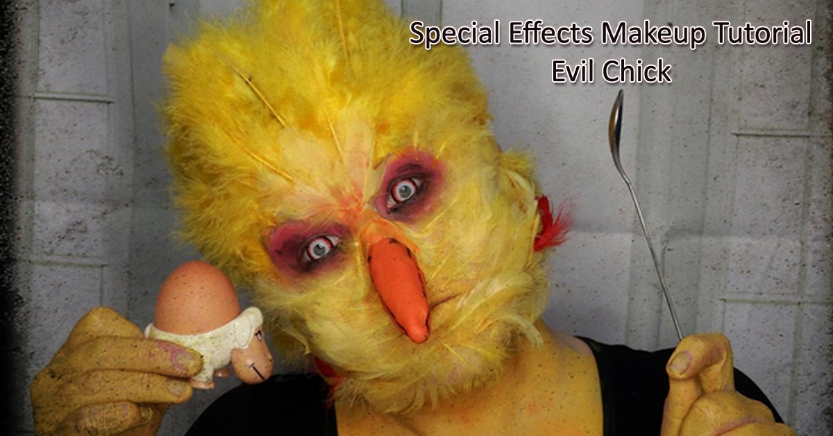 Special Effects Makeup Tutorial Evil Chick