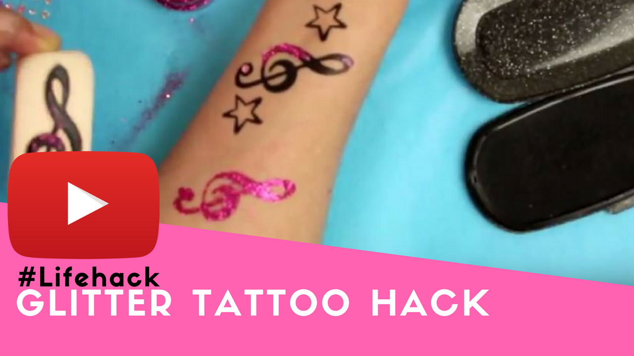 #Lifehack | Glitter Tattoo maken met LaDot Stempels!