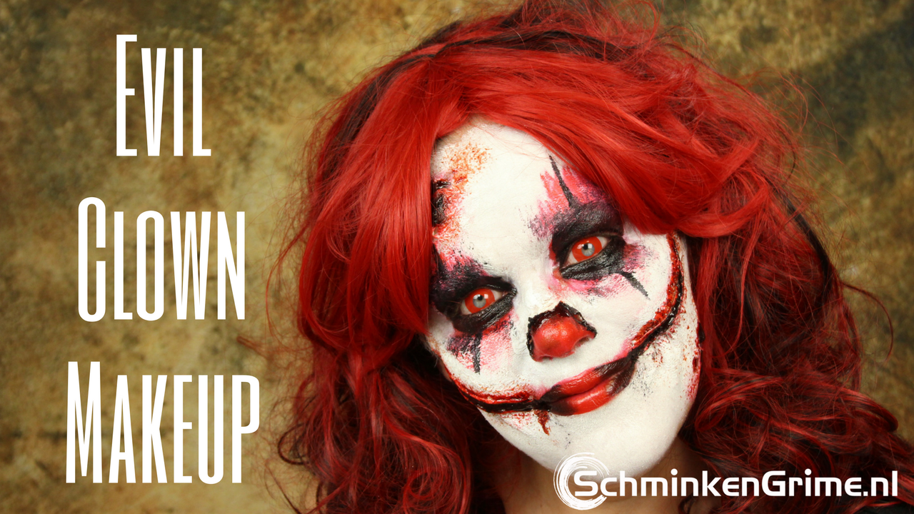 Evil Clown Makeup Tutorial