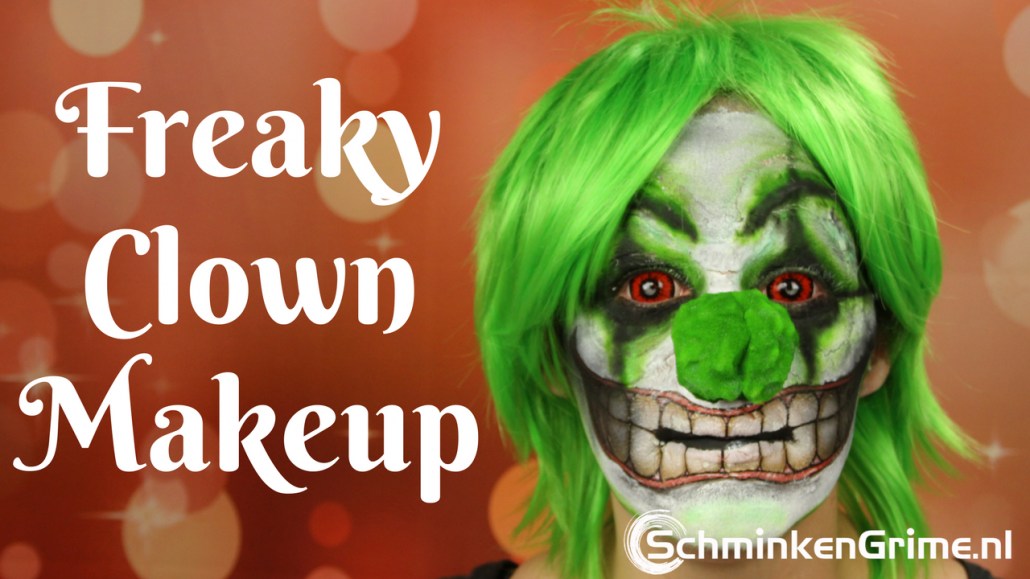 Freaky Clown Makeup Tutorial