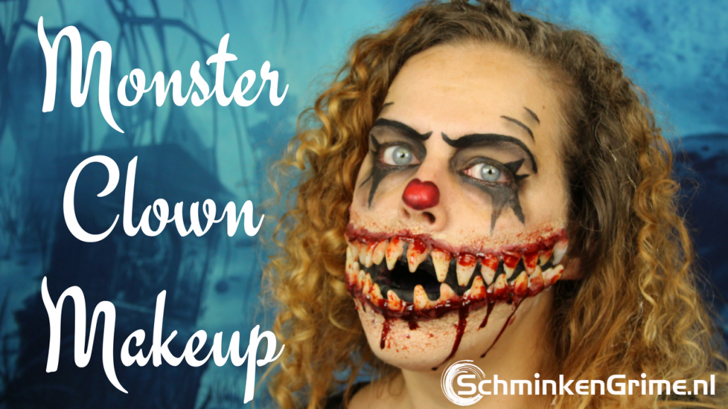 Monster Clown Makeu Tutorial