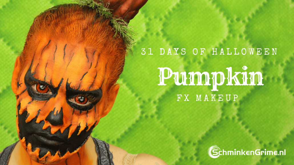 Pumpkin Makeup Tutorial | FX Makeup | 31 days of Halloween