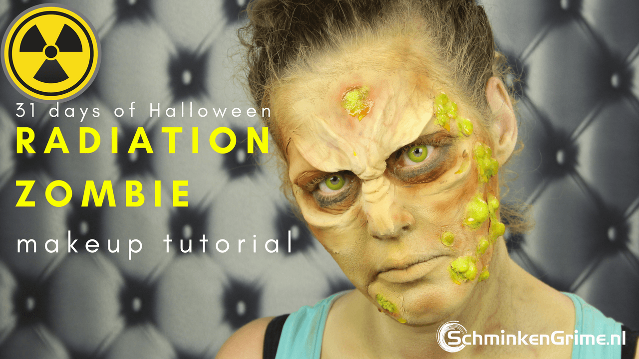 Radiation Zombie Makeup Tutorial | Halloween Makeup | Video Tutorial