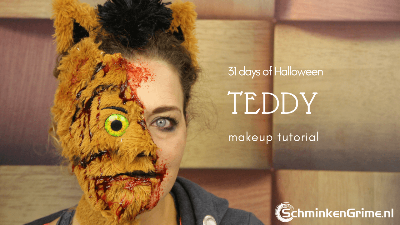 Teddy Makeup Tutorial | Halloween Makeup | Video Tutorial