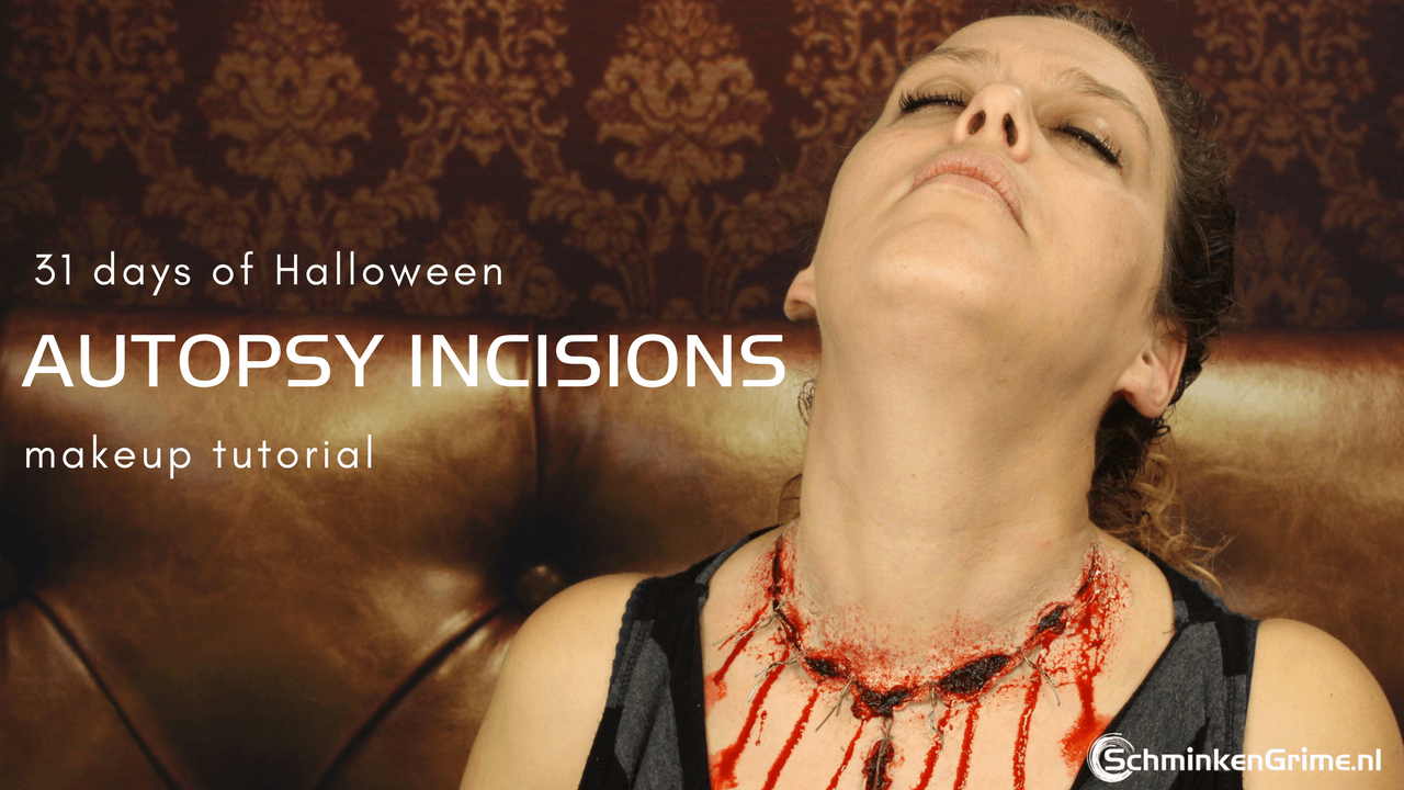 Autopsy Incisions Makeup Tutorial | Halloween tutorial | Video Tutorial