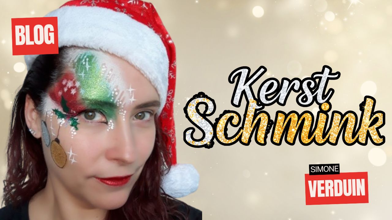 Stralende Kerst Schmink: Glitterkerst Stap voor Stap
