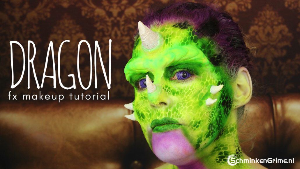 Dragon Special Effects Makup Tutorial