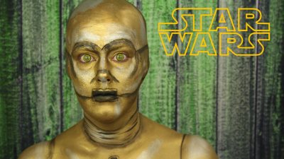 C3PO Special Effects Makeup Tutorial