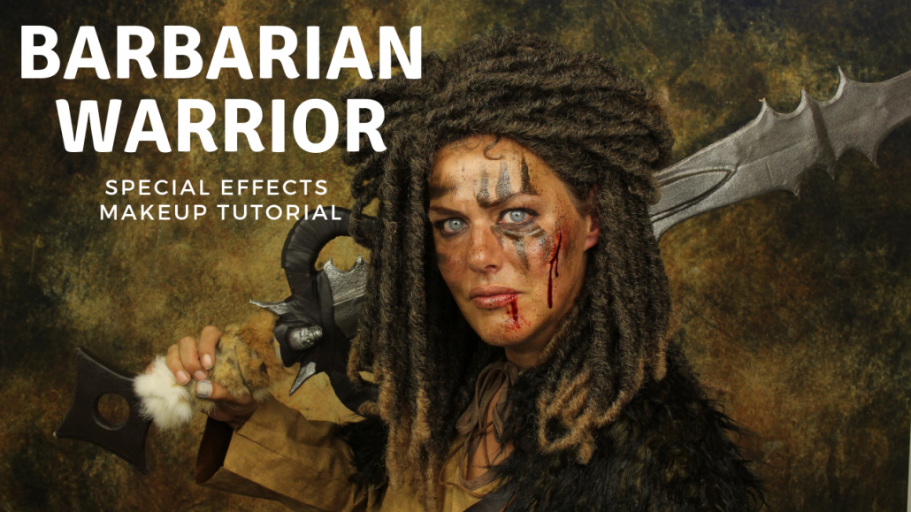 Special Effects Makeup Video Tutorial Barbarian Warrior