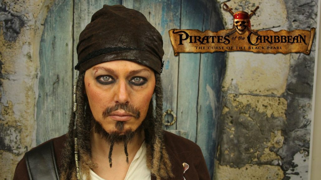 Captain Jack Sparrow Makeup