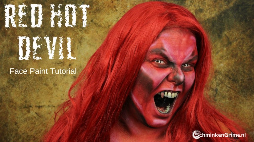 Annuleren Wijzigingen opslaan Eva's Red Hot Devil Makeup Tutorial | Annuleren Wijzigingen opslaan Eva's Red Hot Devil Makeup Tutorial | Video Tutorial