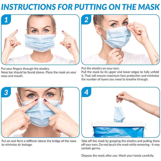 Mondkapjes instructie
