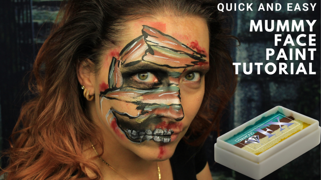 Mummy Facepaint Tutorial