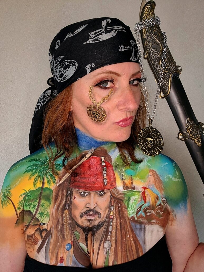 Captain Jack Sparrow van Nathalie. (Foto 5)