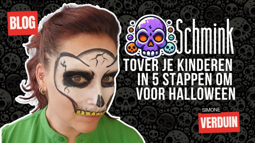 Doodshoofd Schmink: Tover je Kinderen in 5 Stappen om voor Halloween