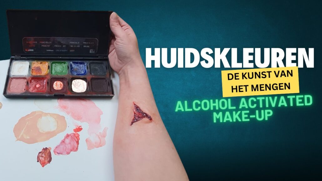 Huidskleuren: De Kunst van het Mengen met Alcohol Activated Make-up