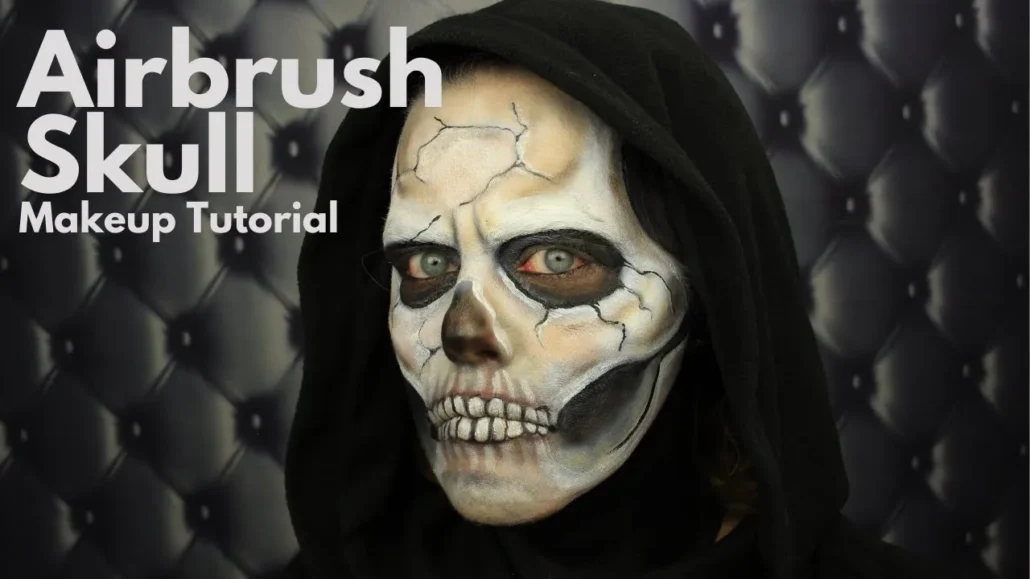 Airbrush Skull Makeup voor Halloween 2024: Creëer een Indrukwekkende Look