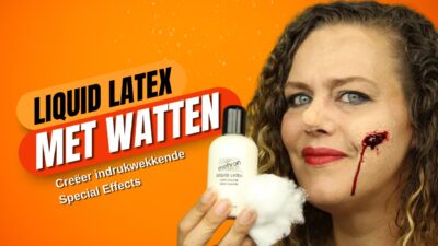 Liquid Latex met Watten: Creëer indrukwekkende Special Effects