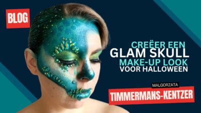 Creëer een Glam Skull Make-up Look voor Halloween Sjiek, Scary en Supersnel!