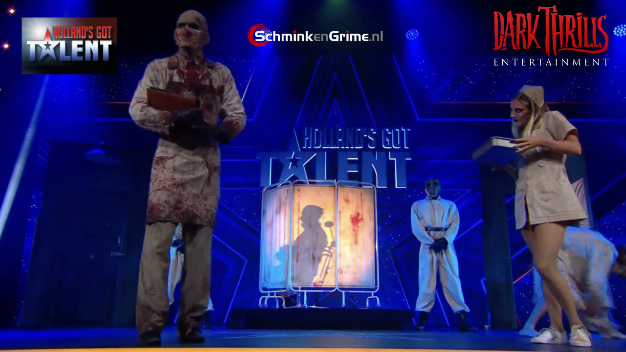 Dark Thrills Entertainment en SchminkenGrime.nl bij Hollands Got Talent