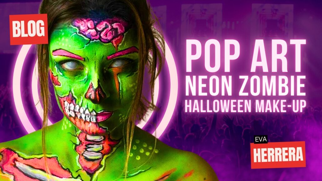 Opvallen met een Neon Zombie Look: Pop Art Make-up Tutorial