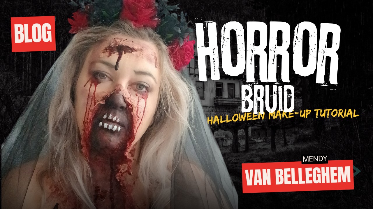 Horror Bruid Halloween Make-up Tutorial: Creëer een Bloederige en Onheilspellende Look!