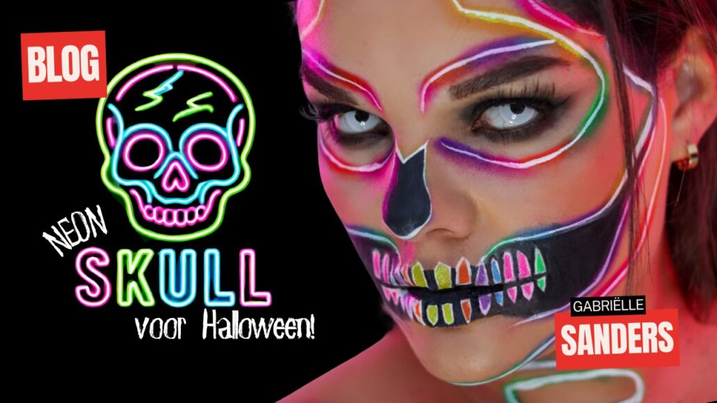 Stap voor Stap naar een Spectaculaire Neon Skull voor Halloween