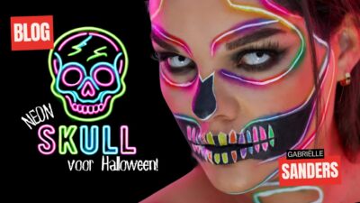 Stap voor Stap naar een Spectaculaire Neon Skull voor Halloween