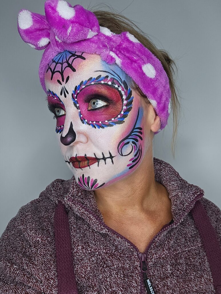 Creëer een unieke Sugarskull look voor Dia de los Muertos: Stap voor stap tutorial 15