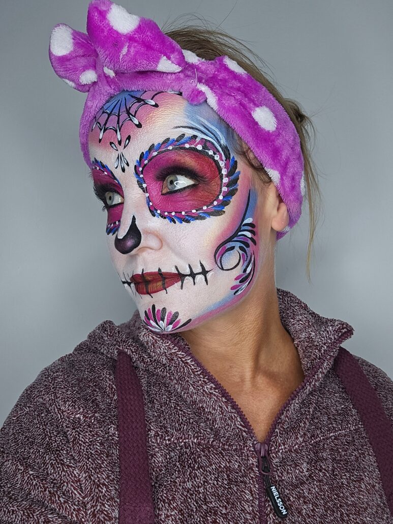 Creëer een unieke Sugarskull look voor Dia de los Muertos: Stap voor stap tutorial 17