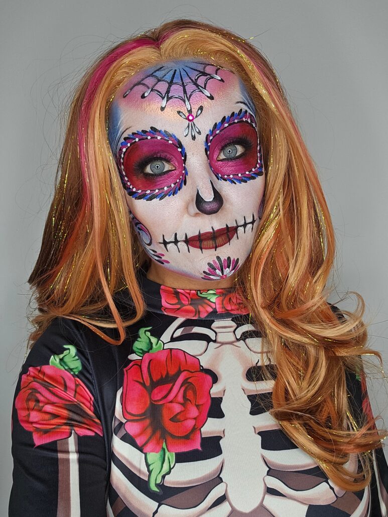 Creëer een unieke Sugarskull look voor Dia de los Muertos: Stap voor stap tutorial 19