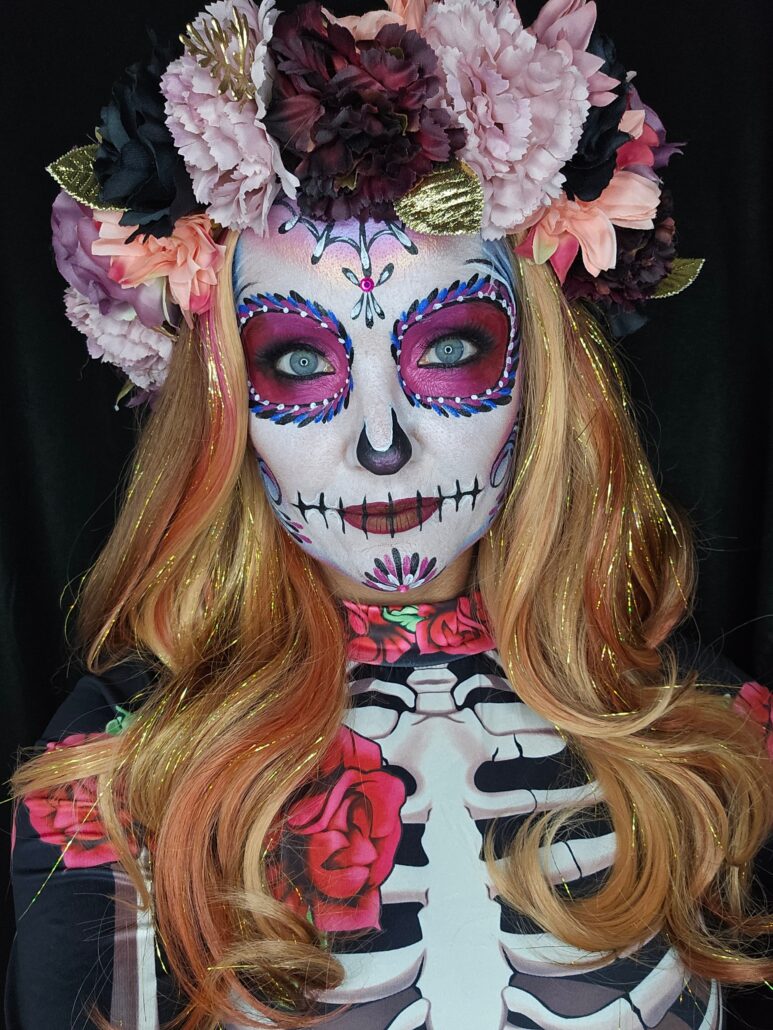 Creëer een unieke Sugarskull look voor Dia de los Muertos: Stap voor stap tutorial 20