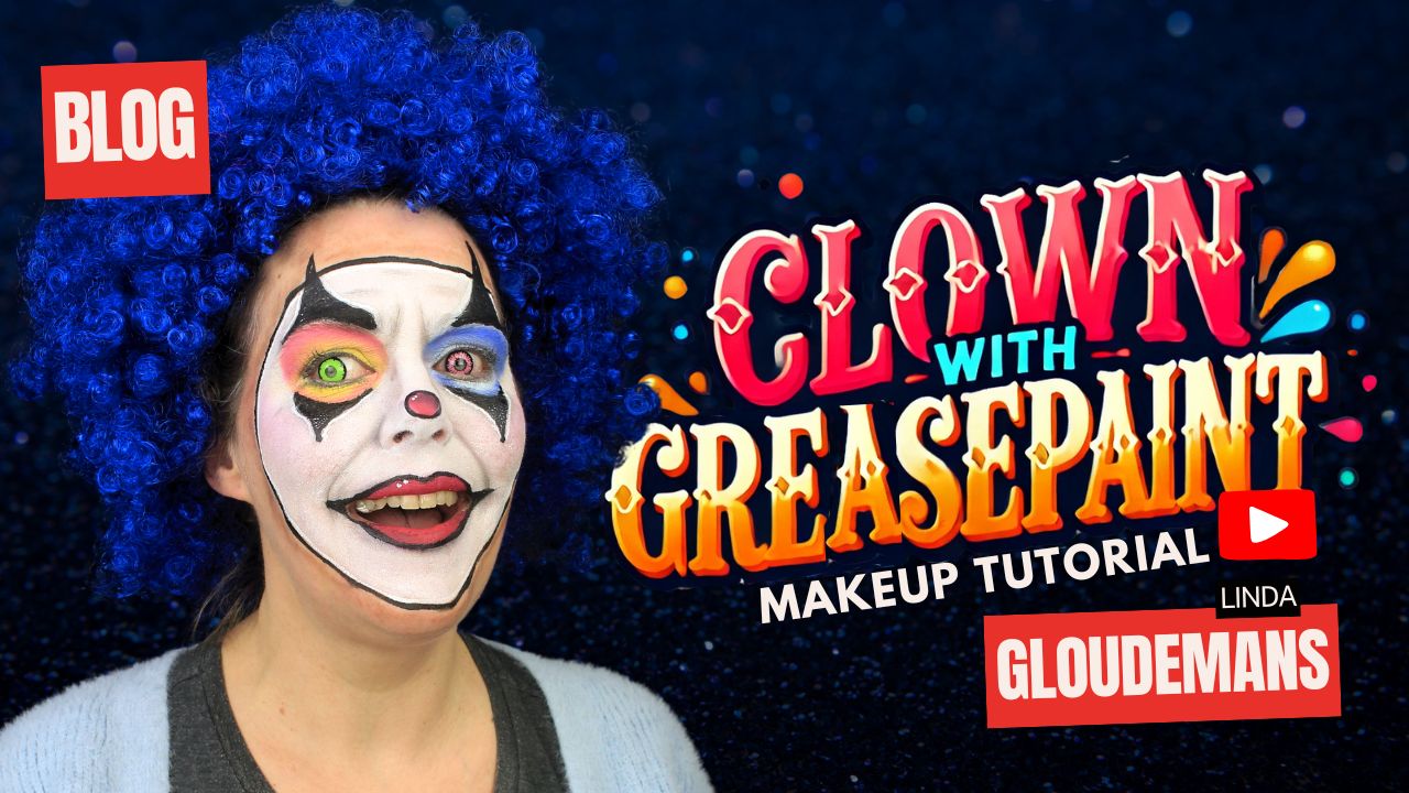 Clownlook Schminken met Vetschmink: Stap-voor-Stap Grime Tutorial