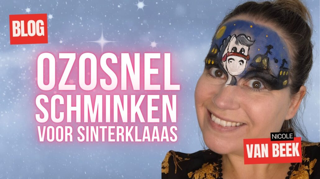 Ozosnel Schminken voor Sinterklaas – Breng de Sinterklaassfeer tot Leven!