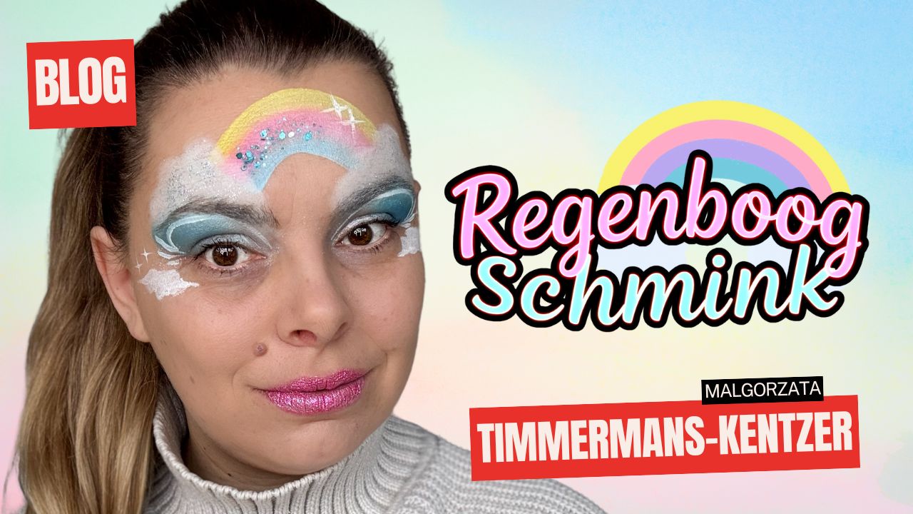 Regenboog Schmink: Een Kleurrijk Schmink Voorbeeld.