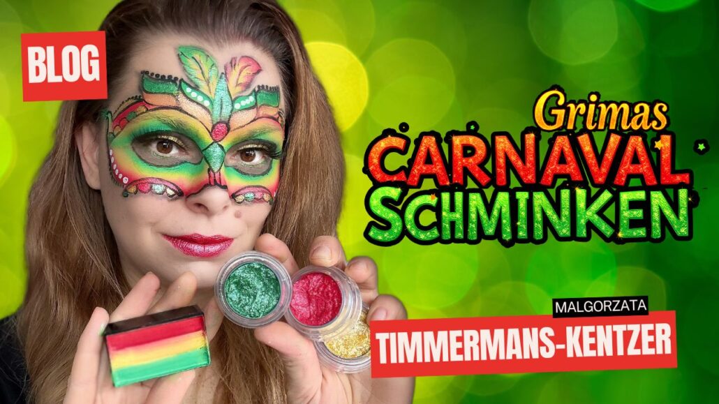 Carnaval Schmink: Maak een Kleurrijk Masker met Splitcake!