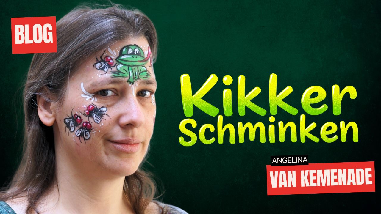 Kikker schminken? Zo doe je dat stap voor stap!
