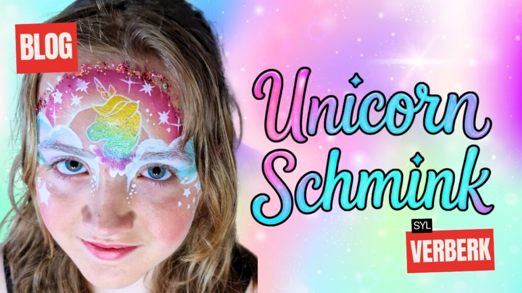 Tover in 5 stappen een prachtige Unicorn Schmink op ieder gezicht