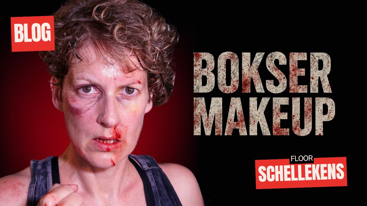Bokser Makeup Halloween look met realistische verwondingen – verkrijgbaar bij SchminkenGrime.nl