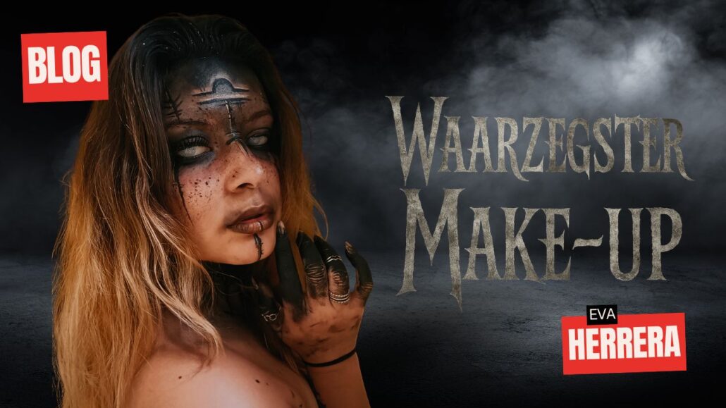 Waarzegster make-up – mystieke Halloween look door Eva Herrera, verkrijgbaar bij SchminkenGrime.nl